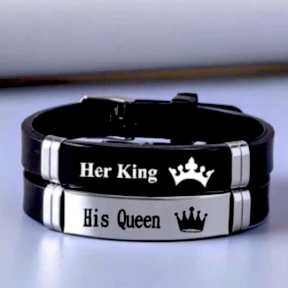 Couple crown bracelets 🤴👸💘